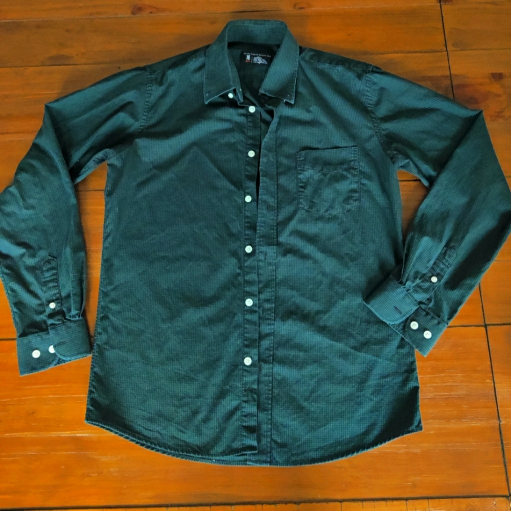 Men's Dress Shirt - Green - Slim Fit